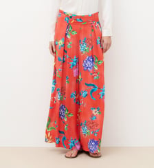 Pantalon patrice fleurie - Motif floral - Viscose lenzing ecovero - Coupe large Caroll