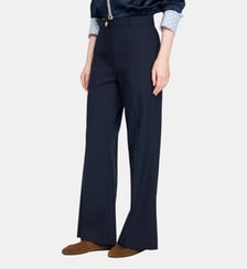 Pantalon large en laine Sandro