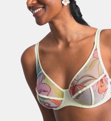 Soutien-gorge avec armatures Nufit Garden motif floral Maison Lejaby