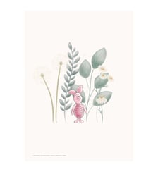 Poster Disney - Disney's Piglet Among Dandelions Poster & Frame