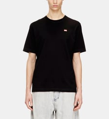 T-shirt classique avec écusson Diesel et imprimé photo Diesel