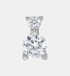 Boucle d'oreille puce Cristal argent Nebuleuse Bijoux