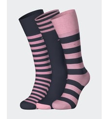 Lot de 3 paires de chaussettes hautes bicolores Eden Park