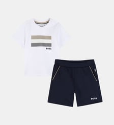Ensemble t-shirt et bermuda BOSS Kidswear