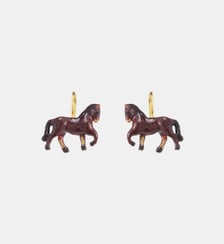 Boucles d'oreilles hook cheval Les Néréides