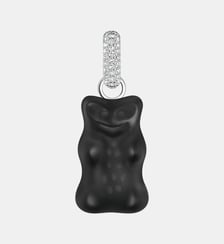 Grande breloque Ours d’Or noir avec pierres Thomas Sabo