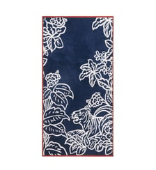 Drap De Plage  Toucher velours motif jungle Madura
