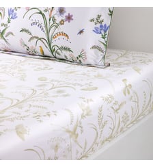 Drap housse en satin Yves Delorme