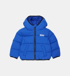 Veste matelassée avec logo imprimé Diesel Kids