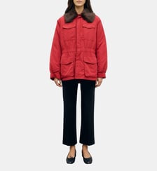 Parka cintrée à col en fausse fourrure - ANTMER Gerard Darel