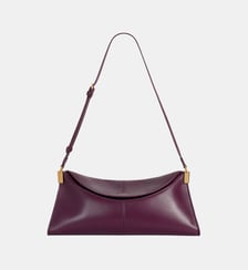 Sac 64-83 Medium en cuir lisse Balmain