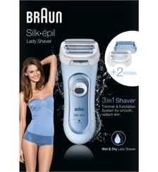 Rasoir électrique femme Silk-epil LS5160 WD BLEU Braun