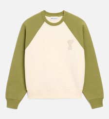 Sweatshirt Ami De Coeur Crochet unisexe en Coton AMI Paris