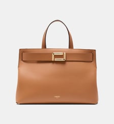 Sac à main carryall M en cuir Lancel