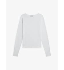 t-shirt Knox en jersey de coton blanc Agnès b.