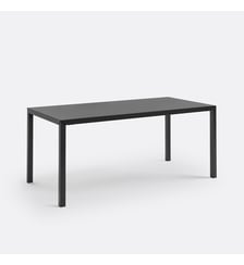 Table à manger, en métal acier noir, 6 couverts La Redoute Interieurs
