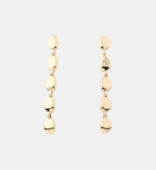 Boucles d'oreilles longues galets - Collection Recyclée Balaboosté