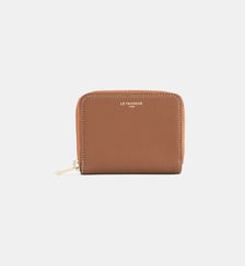 Porte monnaie Emilie en cuir grainé Le Tanneur