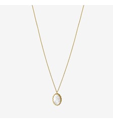 Collier doré onyx petit modele - dubarry Caroline Najman