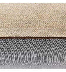 Housse de coussin en coton Yves Delorme