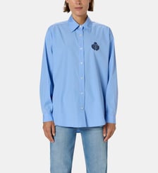 Chemise en coton uni à blason - ALIX Gerard Darel