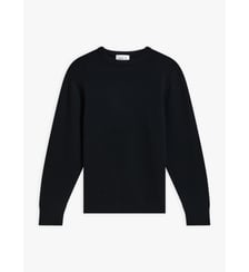 pull Ab en jersey de cachemire marron chiné Agnès b.
