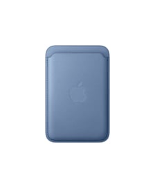 Porte-cartes Tissage fin Magsafe Bleuet Apple