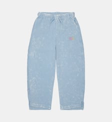 Pantalon en molleton effet washed avec logo Diesel Kids