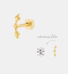 Piercing titane Radieuse or Nebuleuse Bijoux