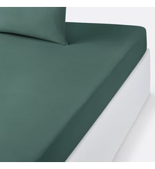 Drap housse enfant uni en polycoton La Redoute Interieurs
