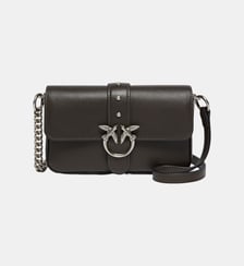 Sac porté épaule baby love bag one slouchy en cuir Pinko
