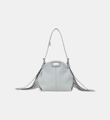 Sac Miss M micro en cuir grainé Maje