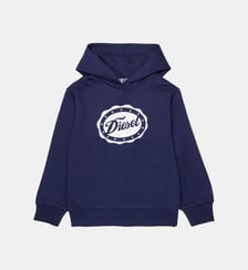 Sweat-shirt avec logo imprimé Diesel Kids