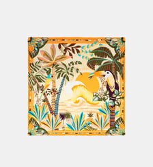 Grand foulard à motifs HAWAI Wild