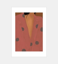 Poster   Dressed - The Poster Club x Sandra Blomén Maschinsky Poster & Frame