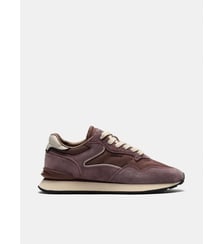 Baskets basses City Aubergine Hoff
