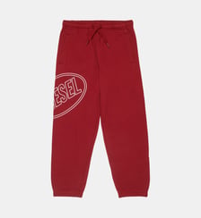 Pantalon en molleton avec logo Diesel Kids