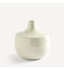 Vase en faïence craquelée, hauteur 21,5 cm AM.PM