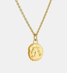 Médaille Astro Cheval Or Jaune & Diamant Arthus Bertrand