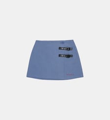 Jupe courte avec logo Marni