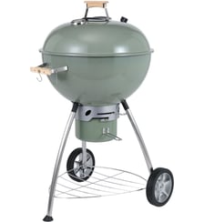 Barbecue charbon EBCK1 vert sur pieds  55 cm Essentiel B
