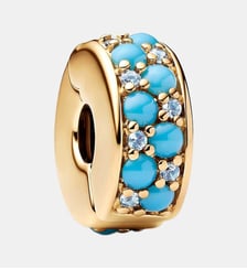 Charm Clip Bleu Azur Pandora