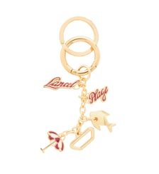 Porte-clés multi-charms Plage Lancel