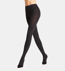 Collant Warm Deluxe 80 Fibre artificielle Opaque Falke