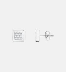Boucles d'oreilles clous Cédric en Acier 316L Phebus