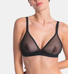 Soutien-gorge triangle Nufit noir Maison Lejaby