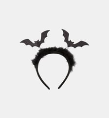 Serre tête chauve souris noir Halloween Balaboosté