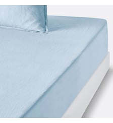 Drap housse lin lavé, bonnet 35 cm La Redoute Interieurs
