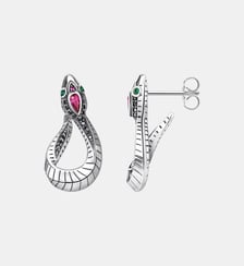 Boucles d'oreilles serpent argent Thomas Sabo