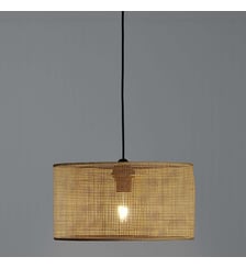 Suspension / Abat-jour en cannage Ø40 cm La Redoute Interieurs
